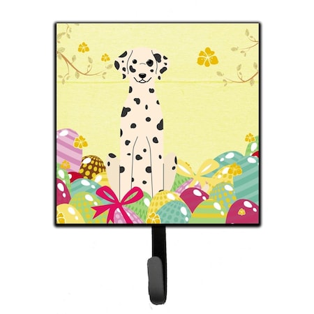 Jensendistributionservices Easter Eggs Dalmatian Leash or Key Holder MI1713579